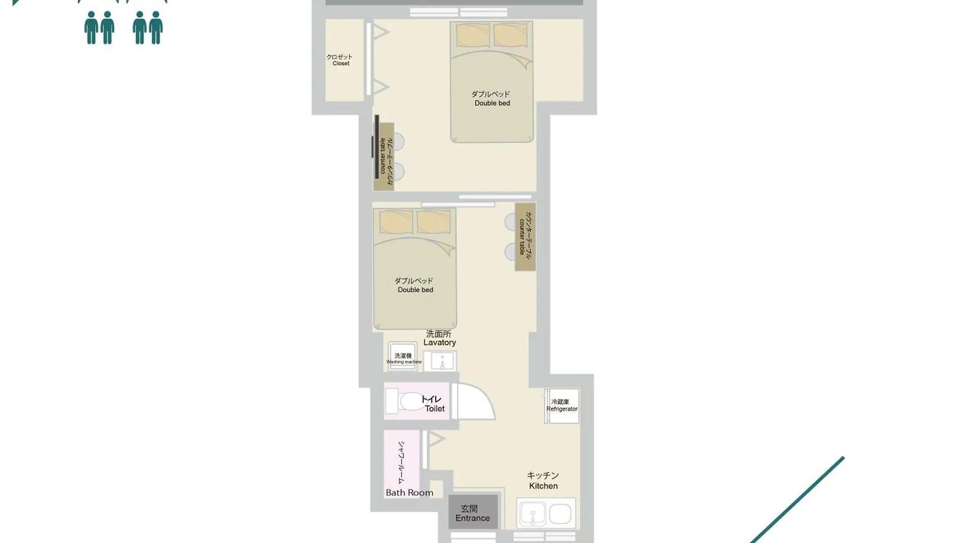 Nestay Apartment Tokyo Kagurazaka